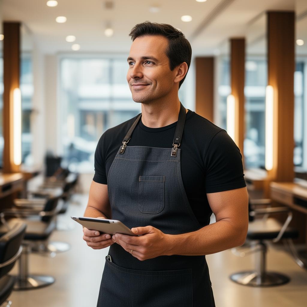 Friseurmeister mit QOON